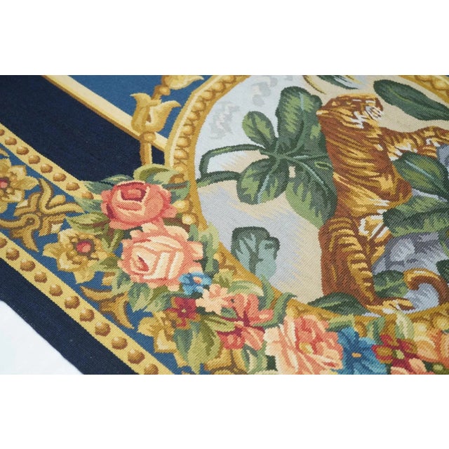 19th Century French Aubusson Design Rug 8'1'' X 10'2'' For Sale - Image 5 of 10