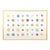 Tina Ruyi "Little Blobs" Contemporary Colorful Watercolor Geometric Dot Grid Painting, 2024 For Sale - Image 4 of 11