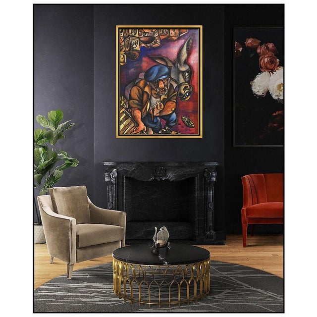 Message us to inquire about custom framing options! (Included for free with every purchase) The artwork here, "Greek in...