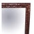 Hollywood Regency Unique Carved Giltwood Rectangular Mirror For Sale - Image 3 of 6