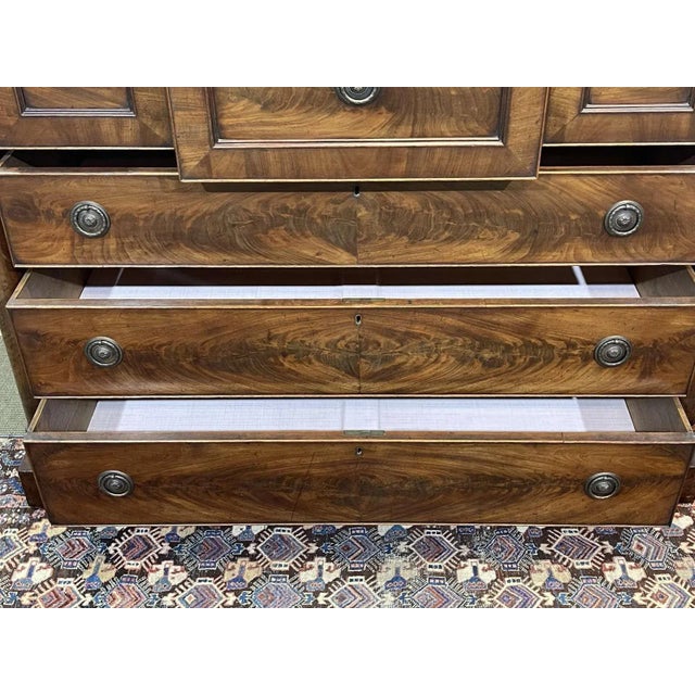 Victorian Mahogany Chest of Drawers, 19th Century For Sale - Image 18 of 18