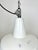 Mid-Century Modern Large Industrial White Enamel Factory Pendant Lamp from Zaos, 1960s For Sale - Image 3 of 18