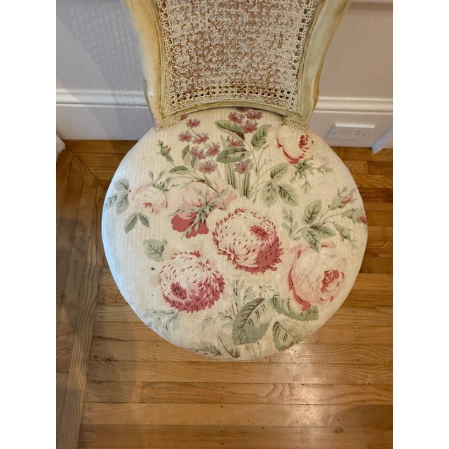 Late 20th Century Louis XVI Accent Chair For Sale - Image 4 of 4