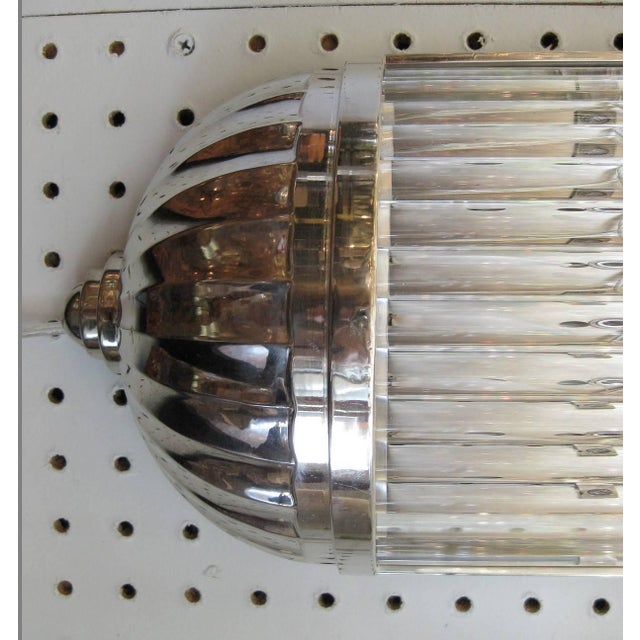 French Modernist Long Tubular Sconces by Petitot - a Pair For Sale - Image 11 of 13