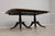 1980s Baker Collectors Edition Banded Mahogany Dining Table For Sale - Image 5 of 16