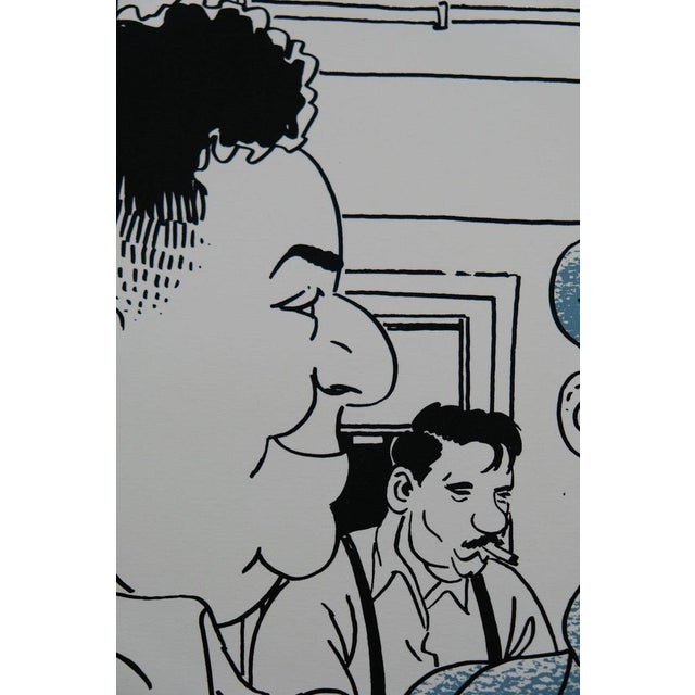 Emmanuel Moynot, La pension des deux, Lithograph For Sale - Image 5 of 12