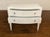 Highland House White Serpentine Two Drawer Accent Chest For Sale - Image 4 of 15