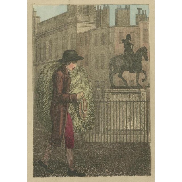 After William Marshall Craig, Door Mats, Charing Cross, Cries of London, 1804, Engraving For Sale - Image 4 of 7