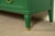 White Furniture French Regency Louis XVI Green Lacquered Dresser or Credenza, Newly Refinished For Sale - Image 13 of 17