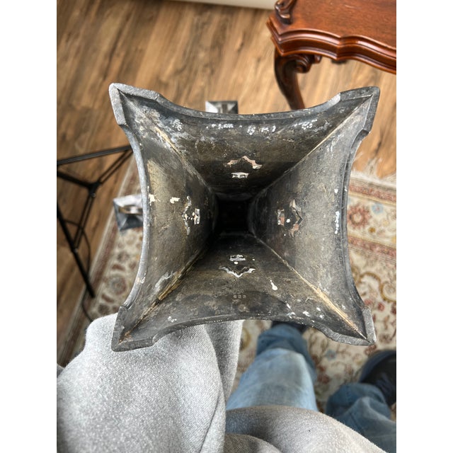 Antique Art Nouveau Five Arm Candelabra by Poole Silver For Sale - Image 9 of 9