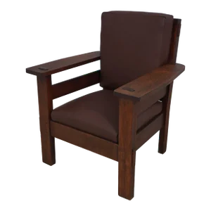 Vintage Stickley Style Mission Oak Arts & Crafts Chair