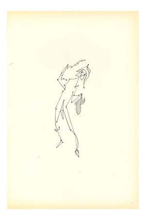 Bruno Capacci, Composition of Diodora, Original Lithograph, 1950s