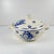 Ceramic Vintage Semi-Porcelain Tureen with Blue Floral Pattern from Badonviller, 1920s For Sale - Image 7 of 14