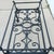 Vintage 19th Century French Wrought Iron Indoor/Outdoor Coffee Table With 1" Thick Table Top Glass For Sale - Image 12 of 18