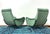 Olive Italian Lady Lounge Chairs Attributed to Marco Zanuso, 1960s, Set of 2 For Sale - Image 8 of 12
