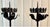 Mid 20th Century Spanish Forged Iron Floor Candlesticks, Torchieres 5 Ft Tall - Pair For Sale - Image 11 of 16