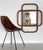 Extra large Designer wall mirror hand-crafted and made of organic materials rattan and bamboo. Made in Italy during the...