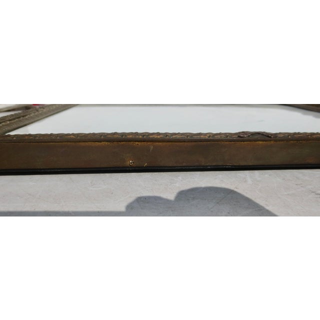 Metal Louis XVI Gilt Bronze Photo Frame For Sale - Image 7 of 10