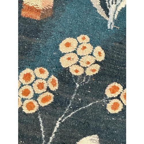 Vintage Polish Medieval Aubusson Handwoven Tapestry, 1940s For Sale - Image 18 of 18