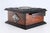 Wooden Velvety Pink Jewelry Box with Silver Applications and the Words Jewel For Sale - Image 3 of 10