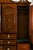 Antique Edwardian Mahogany and Floral Marquetry Inlaid Wardrobe, 1890s For Sale - Image 10 of 15