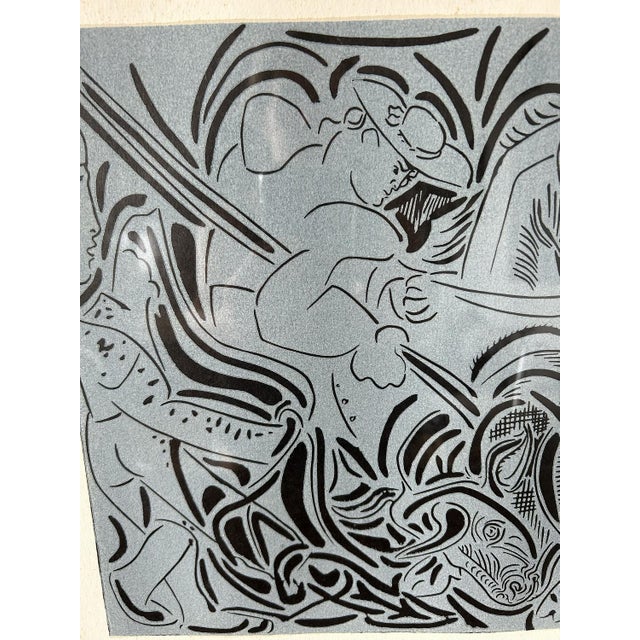 Pablo Picasso, La Picque, 1960s, Linocut For Sale - Image 3 of 10
