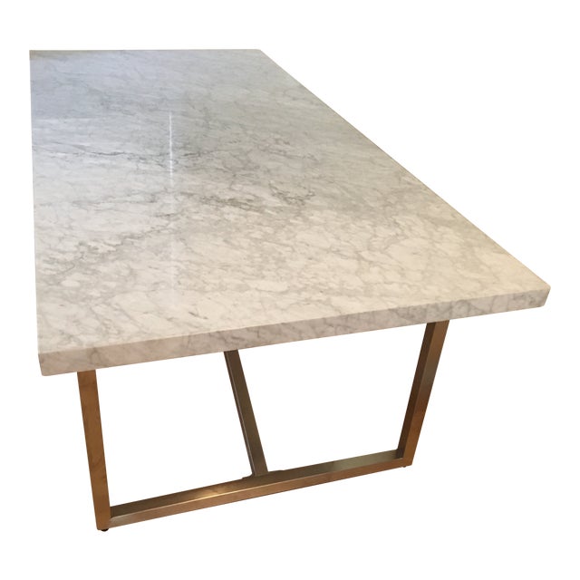 Restoration Hardware Torano Marble Dining Table Chairish