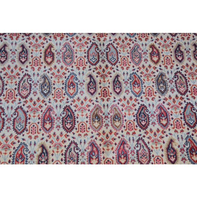 High Wool on Cotton Turkish Hereke Rug -5' 6'' X 8' 6'' For Sale - Image 11 of 13