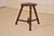 French Country Late 19th Century French Oak Tripod Stool For Sale - Image 3 of 10