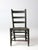 American Antique Primitive Ladder Back Chair With Splint Seat For Sale - Image 3 of 14