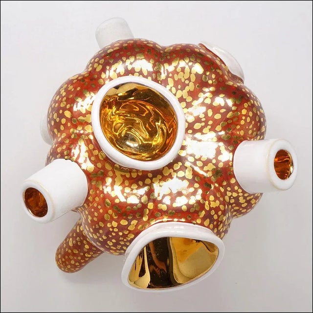 2000 - 2009 Michael Geertsen Fine Art "Standing Object" Studio Pottery Abstract Sculpture For Sale - Image 5 of 7