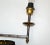 Onyx French Mid-Century Modern Metal & Brass Swing Arm Sconces, Wall Lights - Pair For Sale - Image 8 of 13