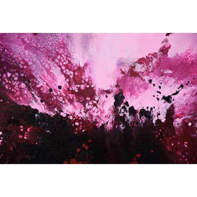 Birth of Passion is an original acrylic painting on canvas realized by the young artist Elena Ksanti in 2019. This artwork...