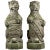 Stone 19th Century English Finials Carved as Heraldic Lions, Set of 2 For Sale - Image 7 of 7