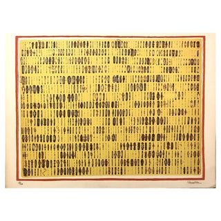 Guy Roussille, Composition, Lithograph For Sale