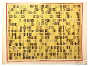 Guy Roussille, Composition, Lithograph