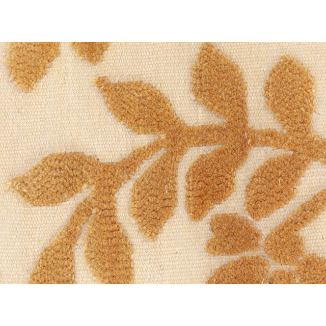 Early 21st Century Contemporary Handmade Wool Rug in Brown and Orange by Doris Leslie Blau For Sale - Image 5 of 9