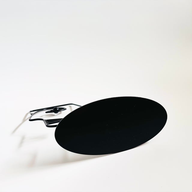 Memphis Style Postmodern Metal Face Candle Holder For Sale - Image 11 of 11