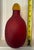 Glass Murano v. Nason & Co. Satin Red Glass With Amber Stopper, Italy – 8in For Sale - Image 7 of 7