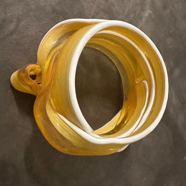 2010s A Vintage 2016 Century Rubber Bangle Bracelet by Gaetano Pesce for Corsi Design For Sale - Image 5 of 9