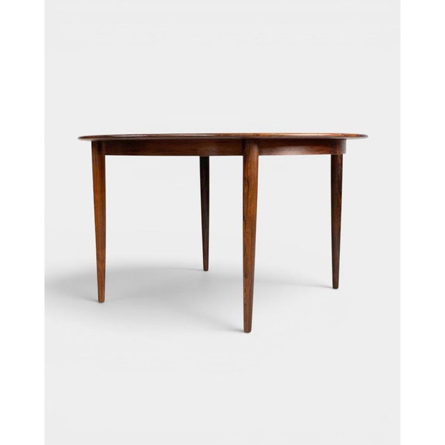 Extendable Rosewood Dining Table by Kai Kristiansen for Skovmand & Andersen, 1960s For Sale - Image 4 of 11