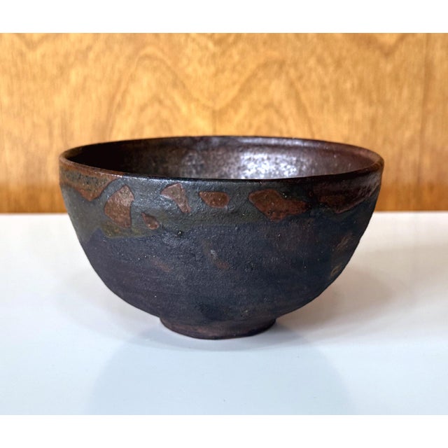 Glazed Ceramic Bowl Chawan Toshiko Takaezu For Sale - Image 12 of 16