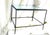 Mid Century Bronze Cast Bamboo Side table . For Sale - Image 9 of 17