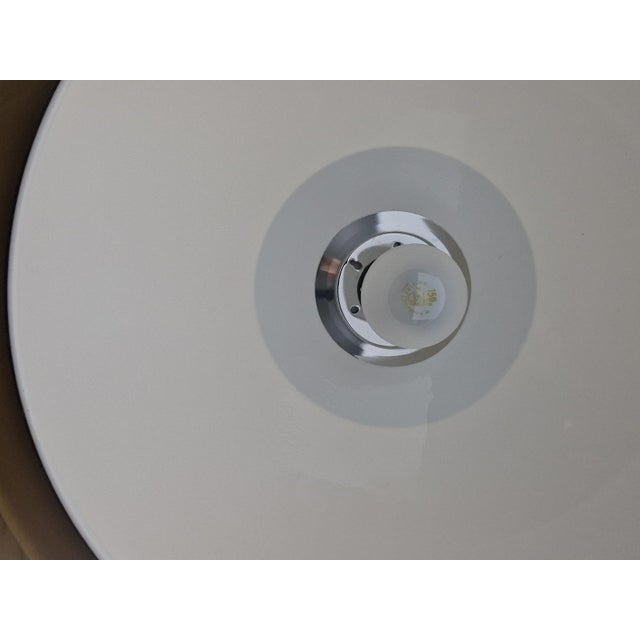 Vintage Space Age Dome Pendant Lamp in Chrome from Cosack Leuchten, Germany, 1970s For Sale - Image 3 of 14