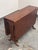 Federal Style Mahogany Drop-Leaf Gateleg Dining Table, Vintage For Sale - Image 10 of 12