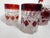 Transparent Early American Ruby Glassware Set - 6 Pieces (Thompson Glass Co.) (Duncan & Miller Glass Co.) For Sale - Image 8 of 8
