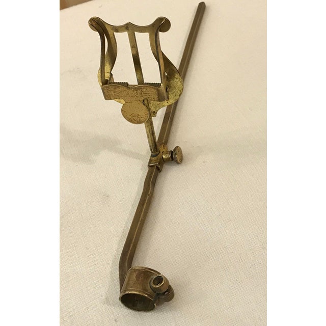 Vintage Brass King Sheet Music Holder Clip Chairish