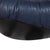 Baxter Barett Leather Armchair Blue For Sale - Image 4 of 13