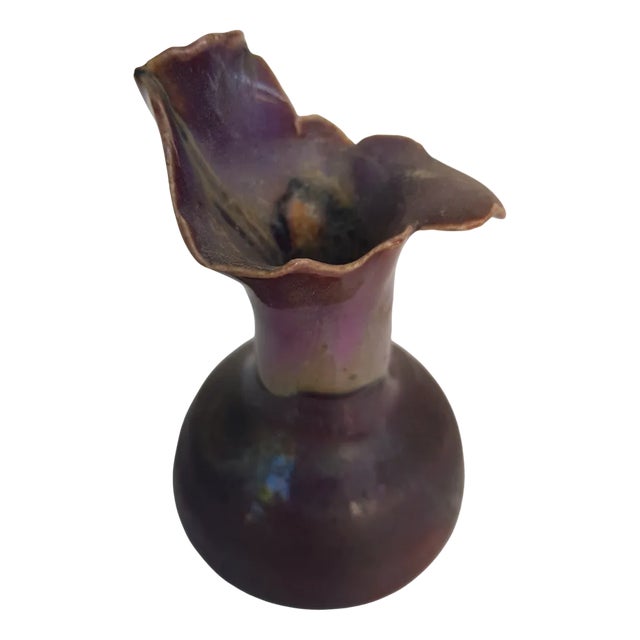 Iris Vase in Style of Art Nouveau For Sale