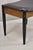 Mid 20th Century Norco Mid Century Modern Sculpted Footstool Ottoman Tapered Leg Black Vinyl Seat For Sale - Image 5 of 11